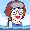 Diver Girl: Diving Games delete, cancel