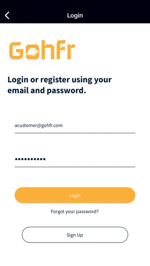 Gohfr screenshot 4