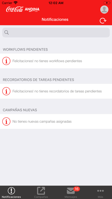 Mi RED Screenshot