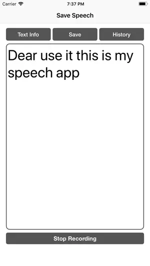 Save Speech screenshot 3
