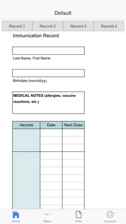 Immunization Log screenshot 5
