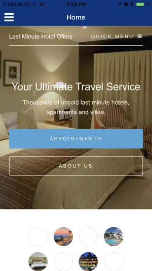 Last Minute Hotels & Motels screenshot 1