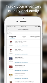 Sysco Mobile Inventory screenshot