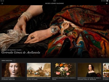 SC Museo Lazaro Galdiano iPad screenshot