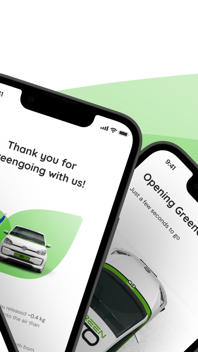 GreenGo e-Carsharing Screenshot