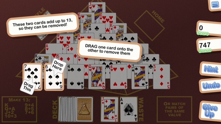 Crystal Pyramid Solitaire screenshot-4
