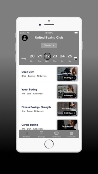 United Boxing Club Screenshot
