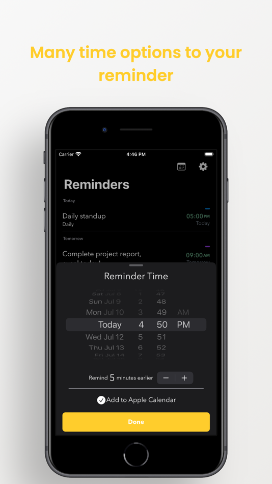 #3. Reminder - Smart Schedule (iOS) 由: Egzon Pllana