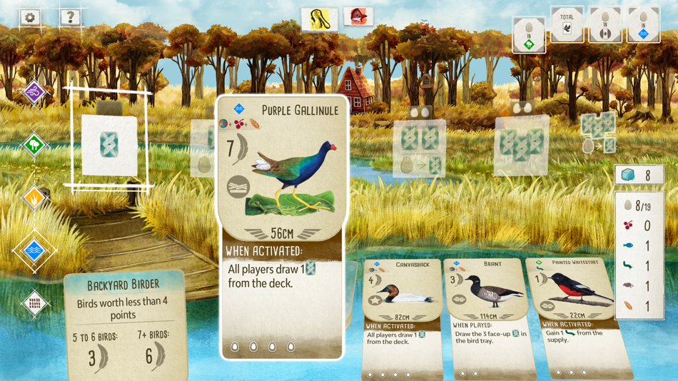 #3. Wingspan: The Board Game (iOS) Podle: Monster Couch
