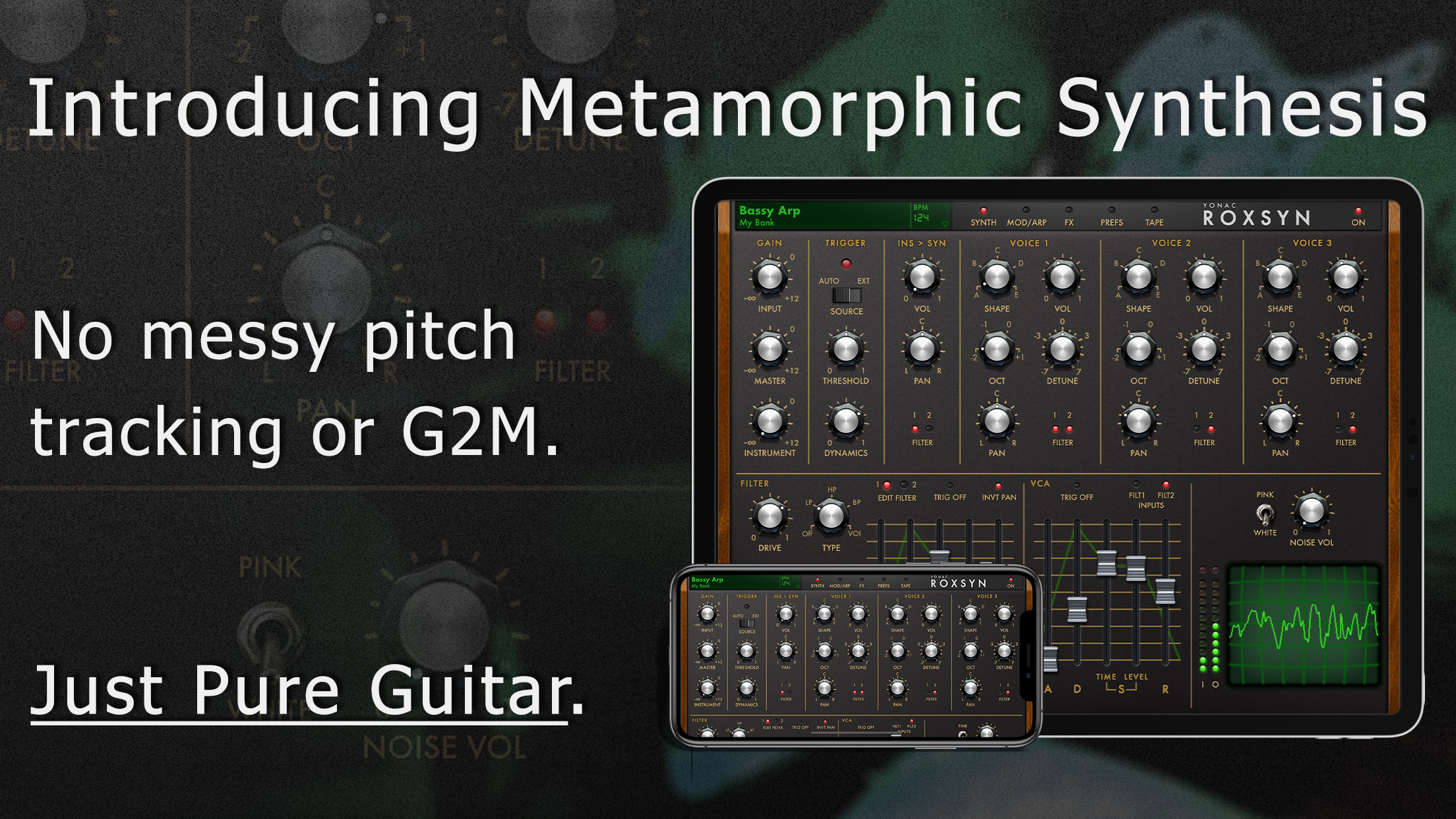 Roxsyn Guitar Synthesizer