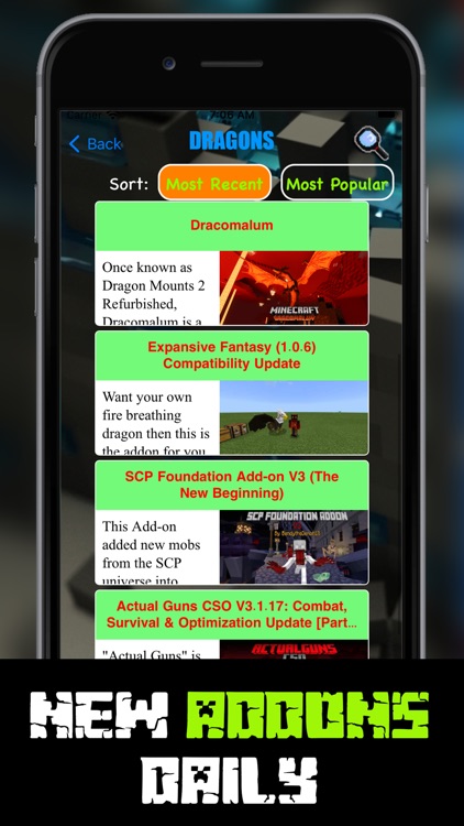 Best Add-ons for Minecraft Mod