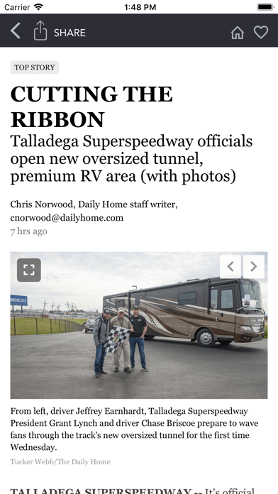 The Daily Home iPhone screenshot 2 - News app