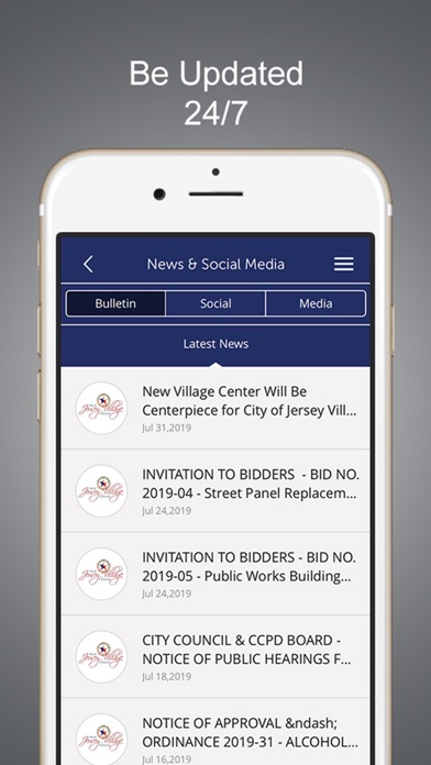 JerseyVillage Screenshot