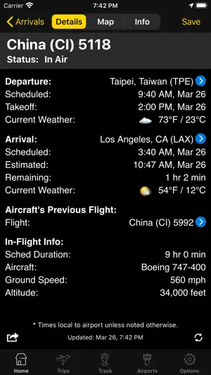 Flightview - Flight Tracker screenshot 6