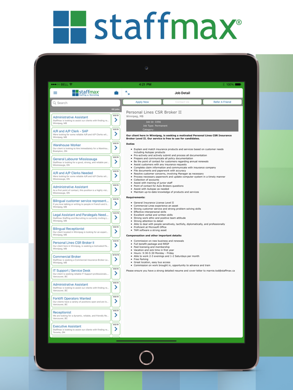 Screenshot #4 pour Staffmax