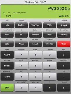 Electrical Calc Elite iPad image 1