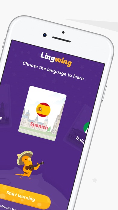 Screenshot #2 pour Lingwing - Language learning