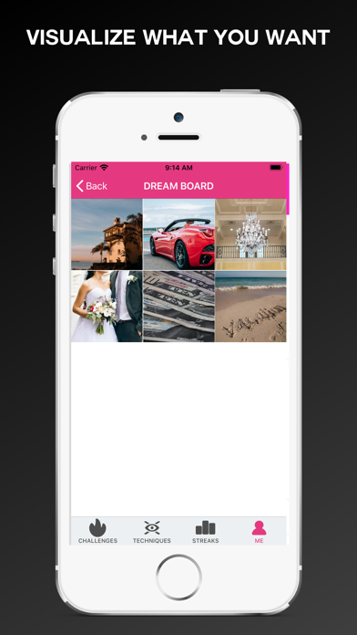 Create & Manifest Dream Goals iPhone screenshot
