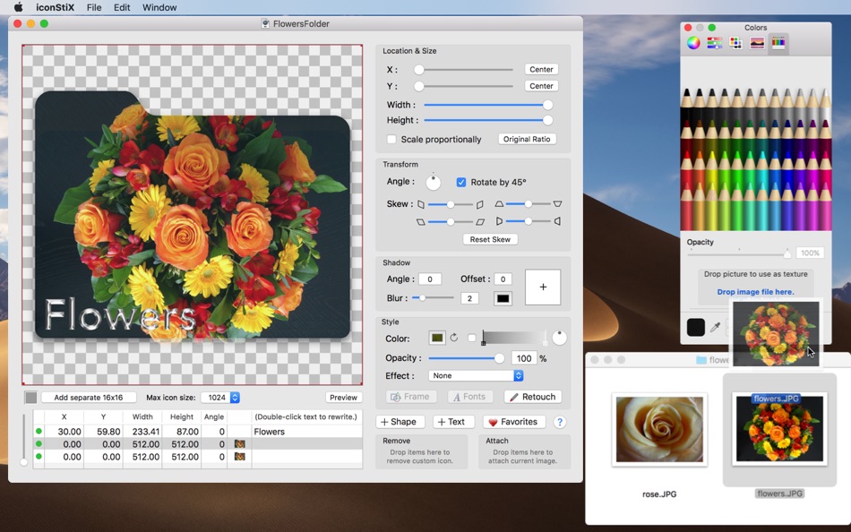 #4. iconStiX (macOS) 由: Trollin