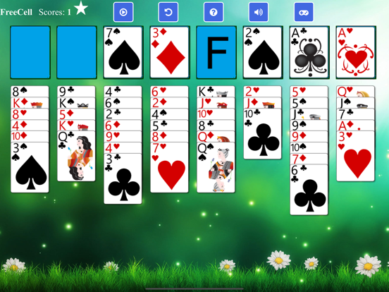 FreeCell Solitaire - iPad screenshot 6 - Games app