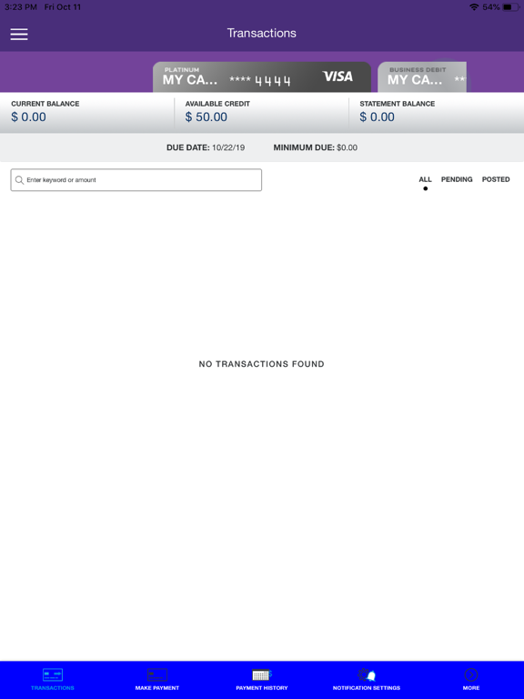 Screenshot #6 pour MECU Cards App