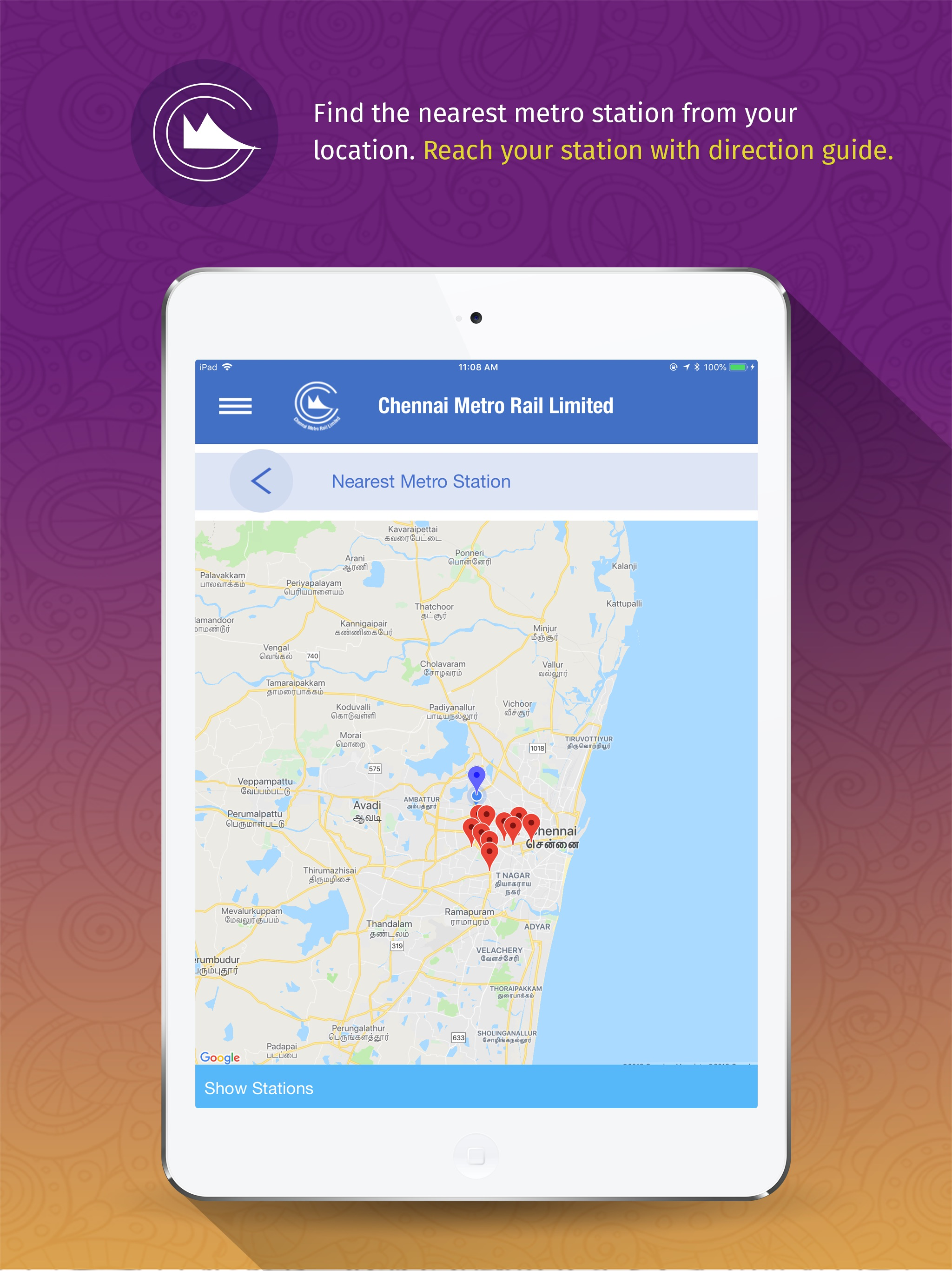 Chennai Metro Rail screenshot 6