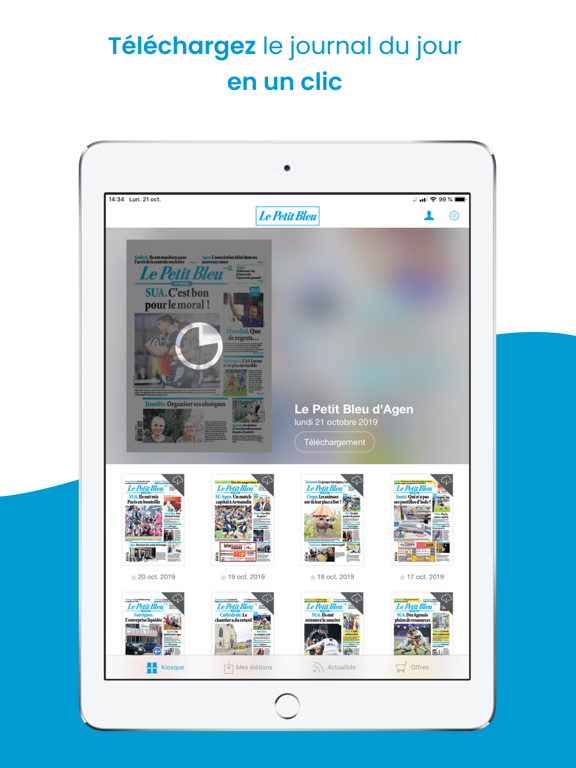 Screenshot #6 pour Journal Le Petit Bleu d'Agen
