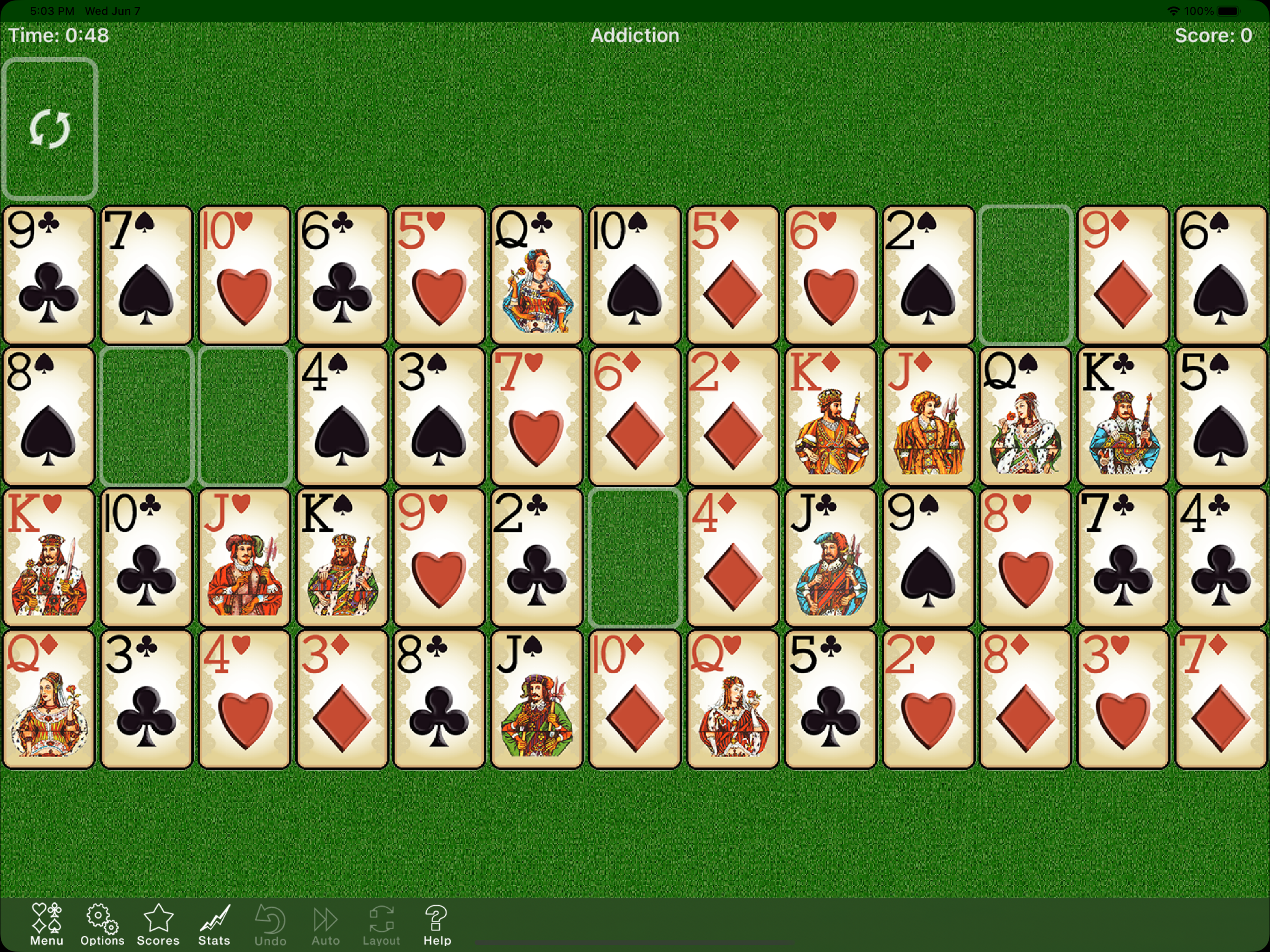 Solitario - Juegos Cartas