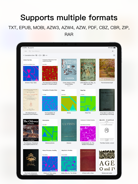 Screenshot #4 pour PureLibro: ebook reader