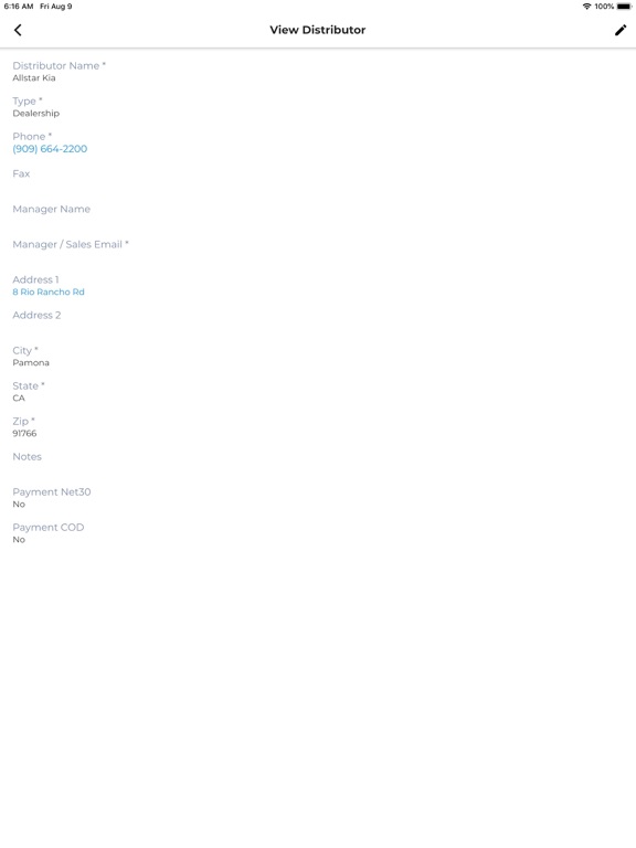 Everything AutoGlass iPad screenshot 4 - Business app