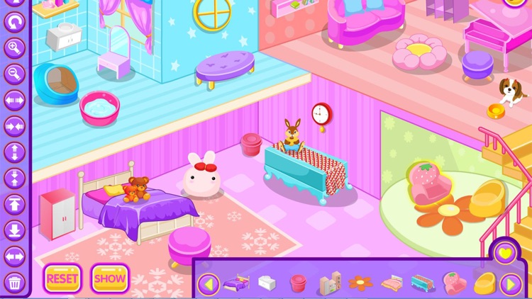 Interior home decoration game