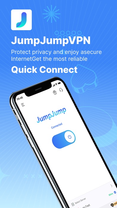 JumpJumpVPN- Fast & Secure VPNのおすすめ画像1