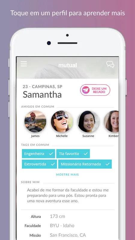 Mutual LDS Dating: Meet & Date screenshot 3 of 5