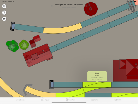 Train Layouts iPad screenshot 6 - Reference app