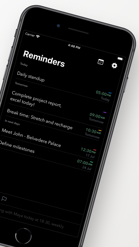 #2. Reminder - Smart Schedule (iOS) 由: Egzon Pllana