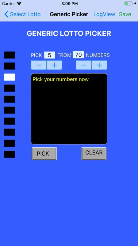 LottoPicker screenshot 7 of 8