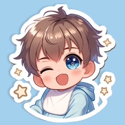 Baby Melon, Cute Baby Stickers