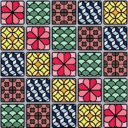 Tiles Mosaic Board Game