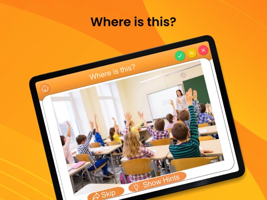 Inference Pics iPad screenshot