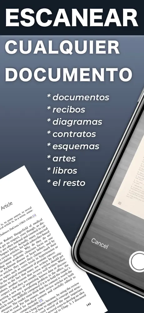 Escanear documentos. Documents