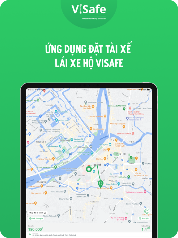 Screenshot #4 pour ViSafe - Thuê tài xế lái xe hộ