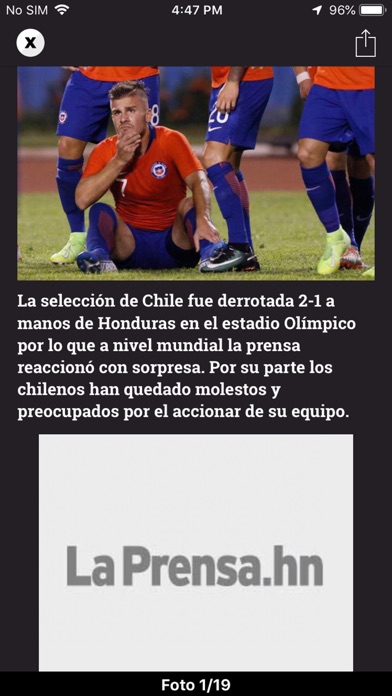 Diario La Prensa Honduras iPhone screenshot 6 - News app