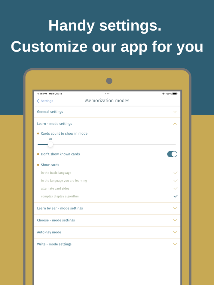 #10. MemoWord: FlashCards Maker app (iOS) 由: Elena Tikhonova