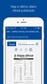 ABC - DIÁRIO OFICIAL DE GOIÁS screenshot