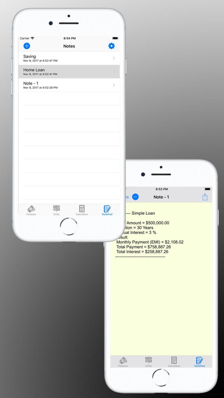 iPhone screenshot