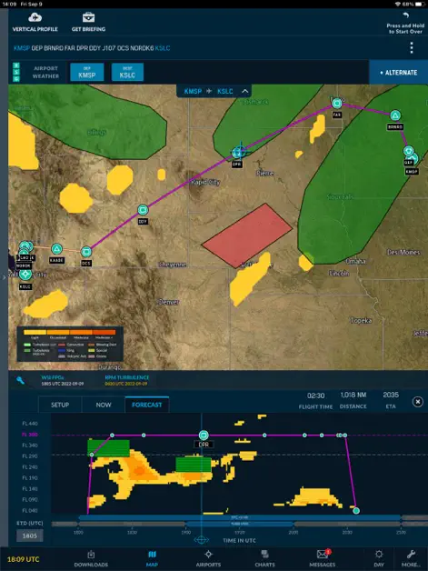 WSI Pilotbrief Optima - Weather App | MWM