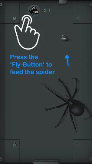 Скриншот Spider Pet - Creepy Widow на iPhone 3