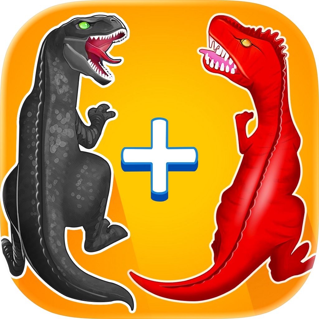 Apple App Store cover for Monster Merge Dinosaur Games