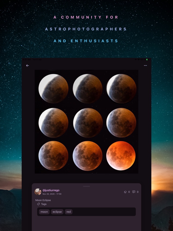 #3. Stardust: Astrophotography (iOS) 由: Steve Urrego