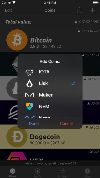Bitcoin Convert Screenshot